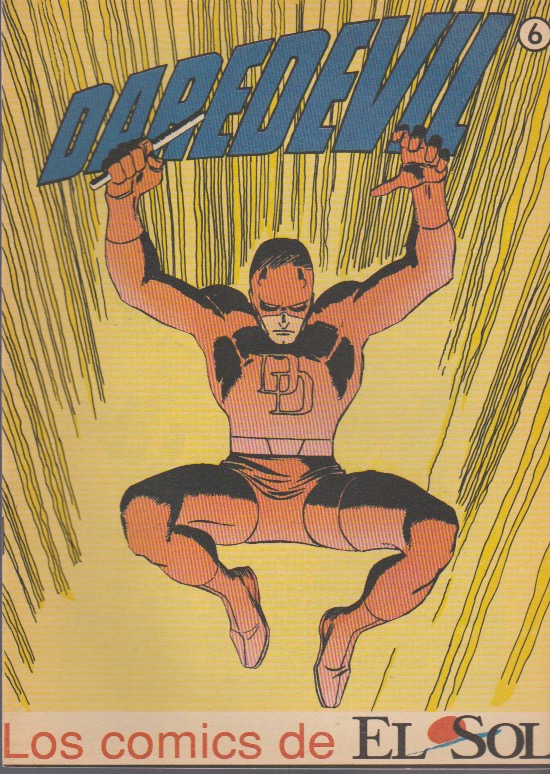 Los Cómics de El Sol. El Sol 1990. Nº 6 Daredevil