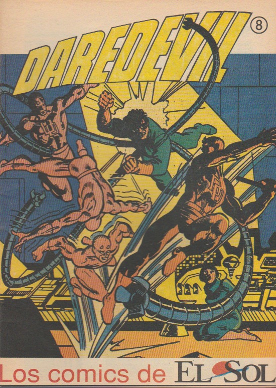 Los Cómics de El Sol. El Sol 1990. Nº 8 Daredevil