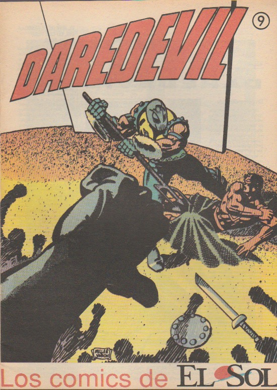 Los Cómics de El Sol. El Sol 1990. Nº 9 Daredevil