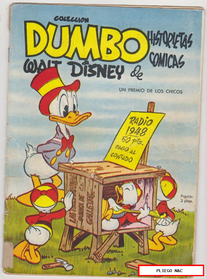 Dumbo nº 16. Ersa. 1947. Escaso