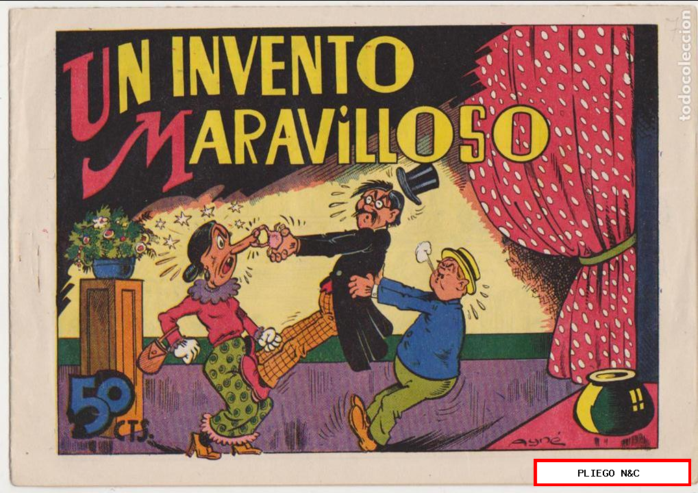 el profesor carambola nº 7. Un invento maravilloso. 1ª edición valenciana 1945