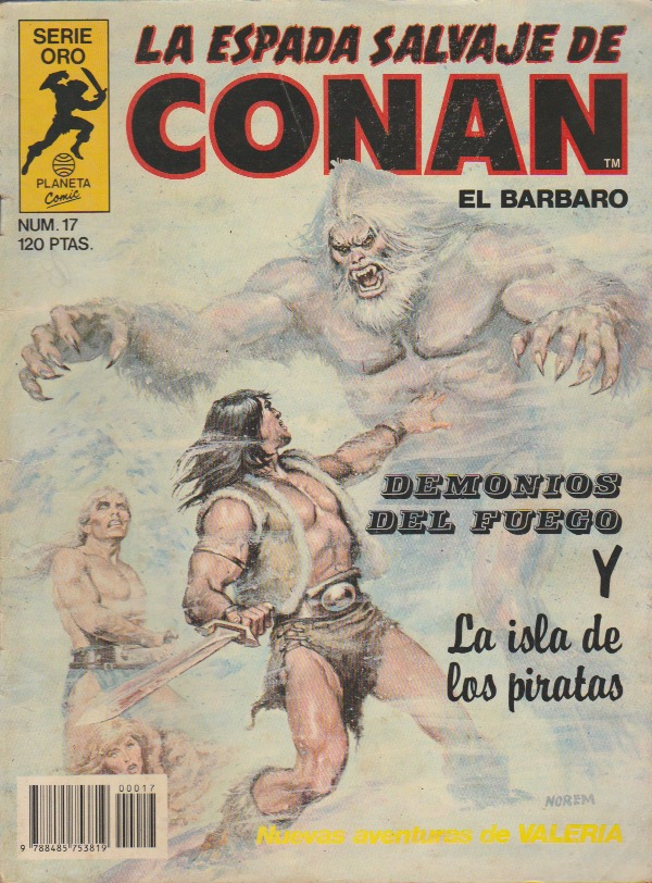 La Espada Salvaje de Conan. Forum 1982. Nº 17