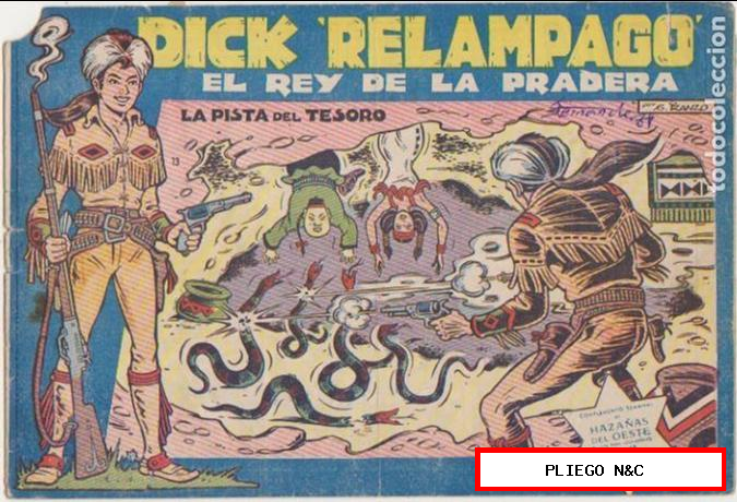Dick relámpago nº 13. Toray 1960