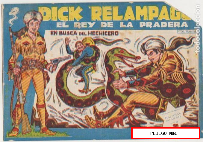 Dick relámpago nº 12. Toray 1960
