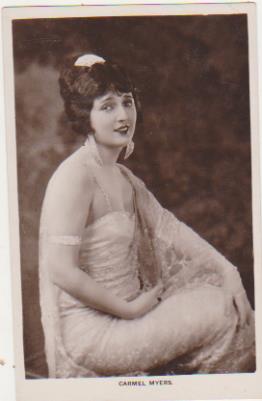 Foto-Postal. Carmel Myers. Real Photograph. Long Acre London 1920-30