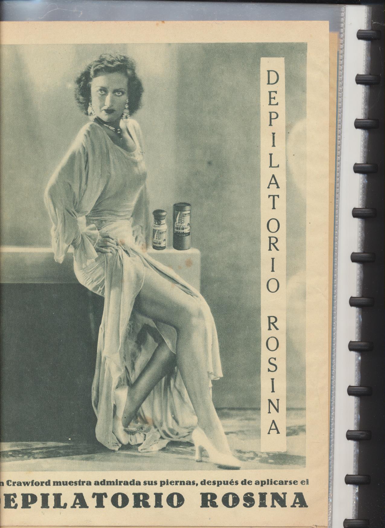 Films Selectos. Álbum con 40 láminas del nº 1 al 40. (28,5x21,5) Año 1930-1931