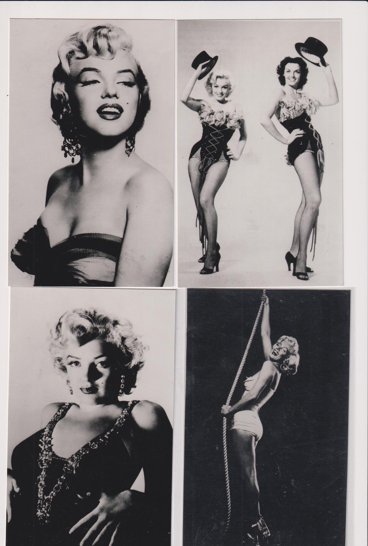 Marilyn Monroe.Lote de 4 Fotografías Modernas (14,5x19).Reedición de 2004