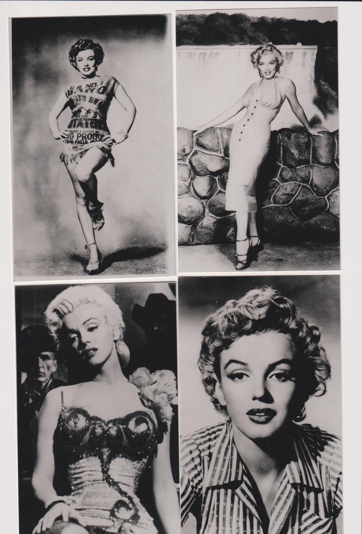 Marilyn Monroe.Lote de 4 Fotografías Modernas.Reedición de 2004