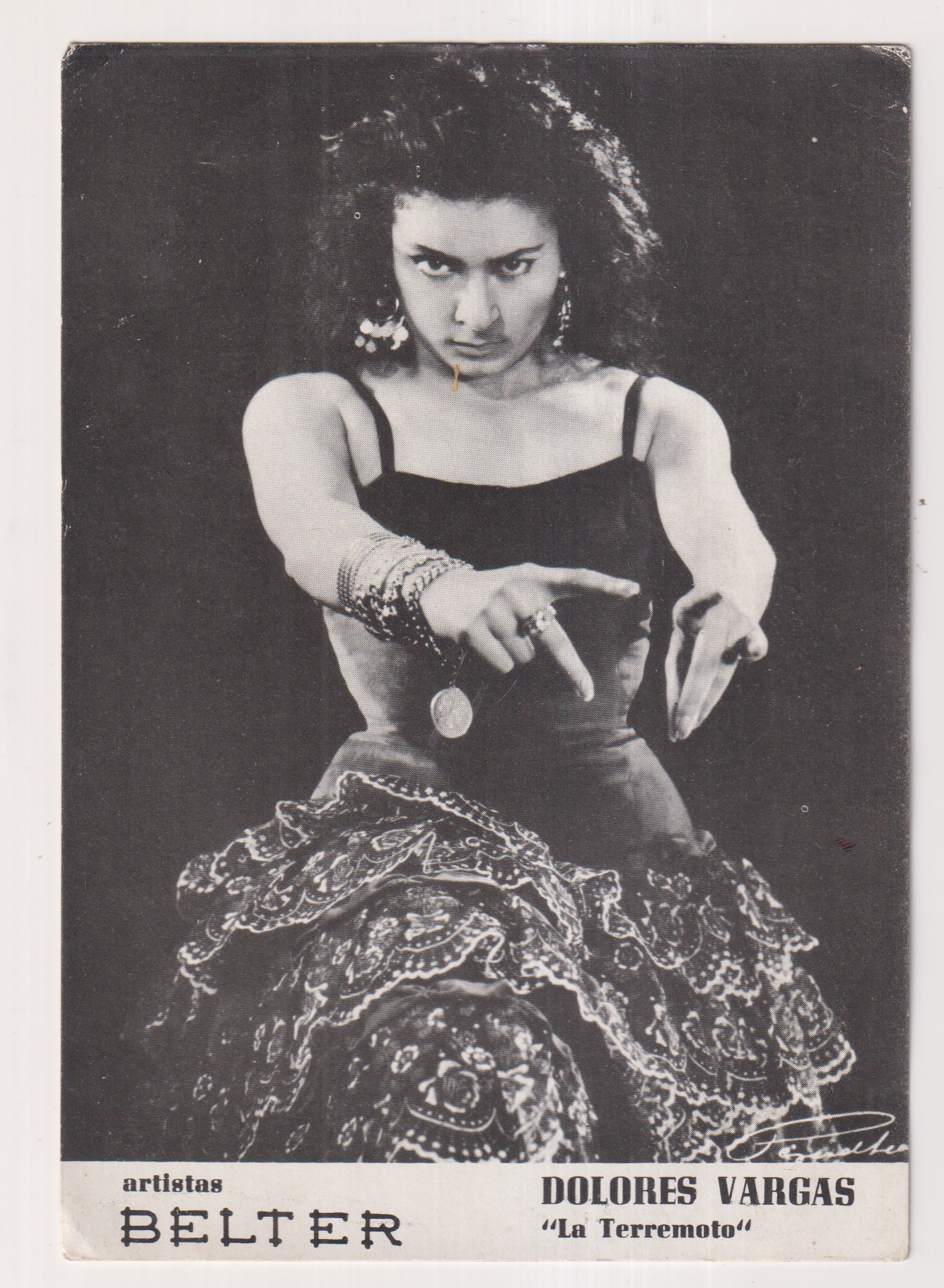 Dolores Vargas. Artistas Belter