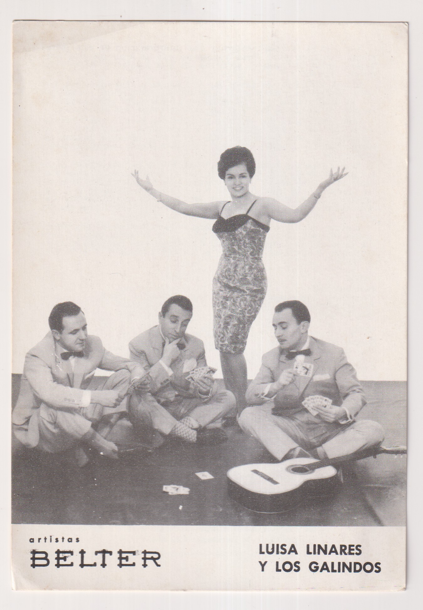 Luisa Linares y los Galindos. Artistas Belter