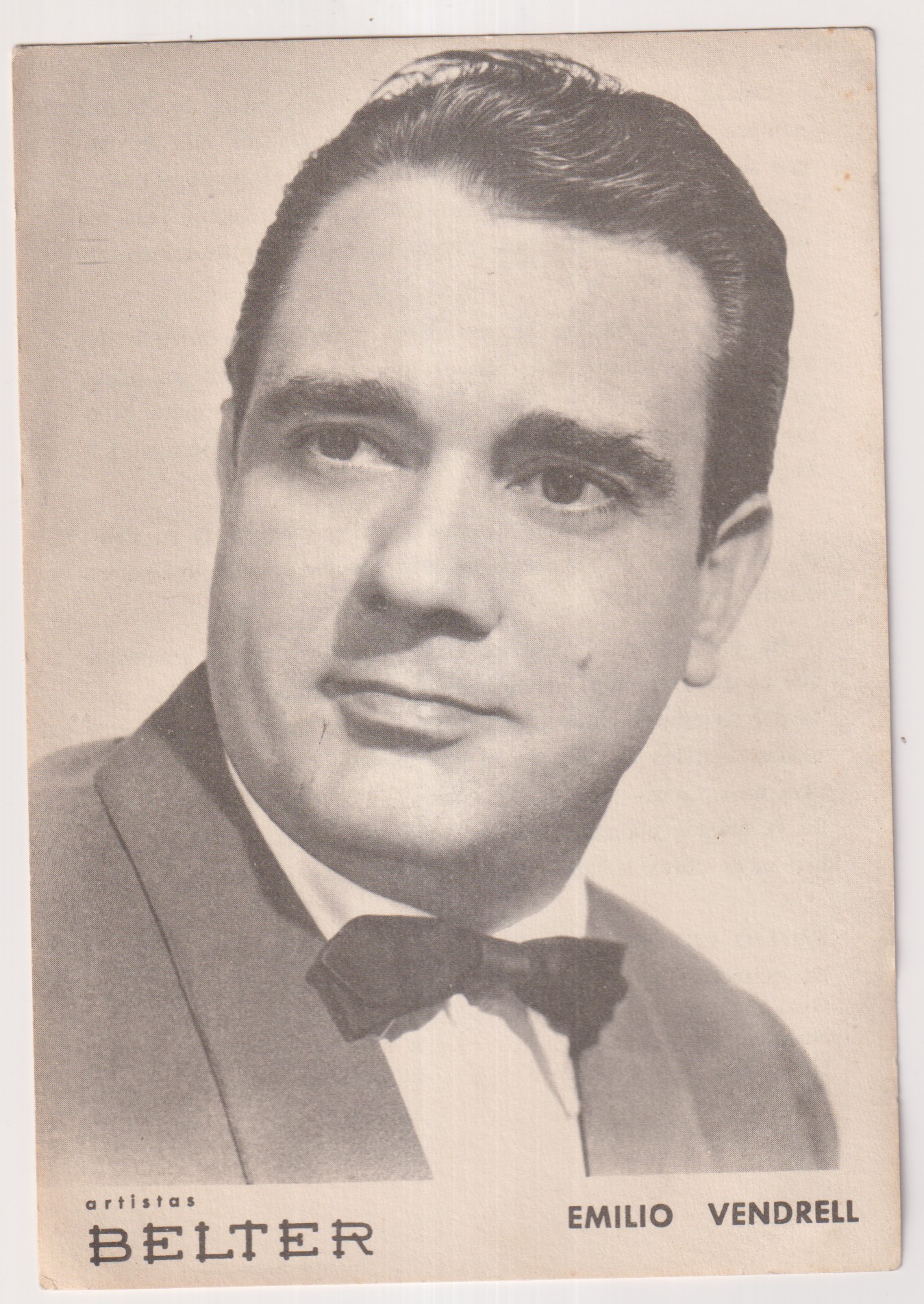 Emilio Vendrell. artistas Belter