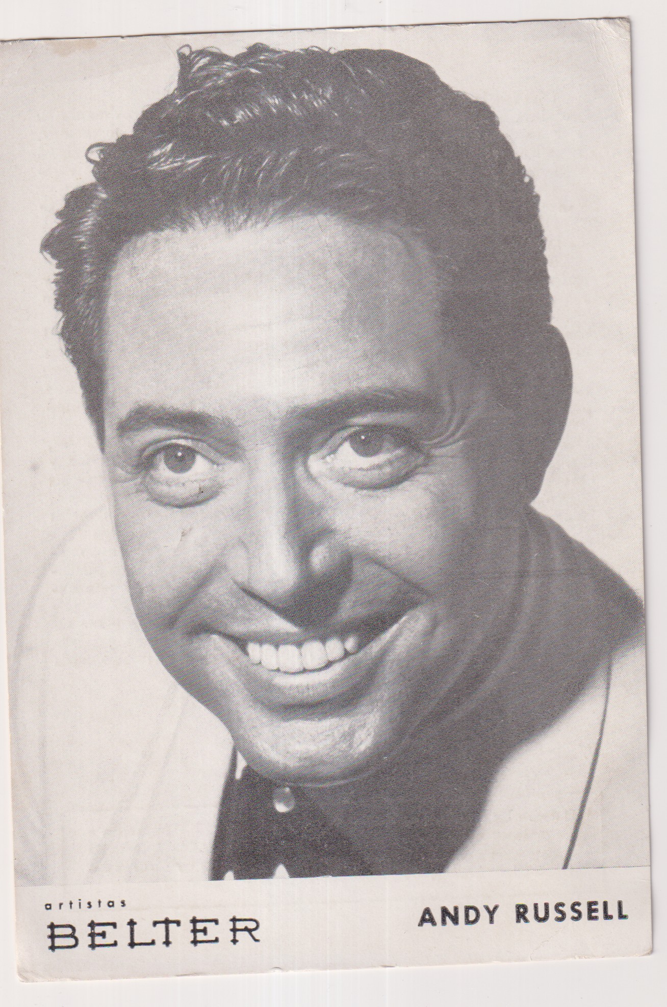 Andy Russell. Artistas Belter