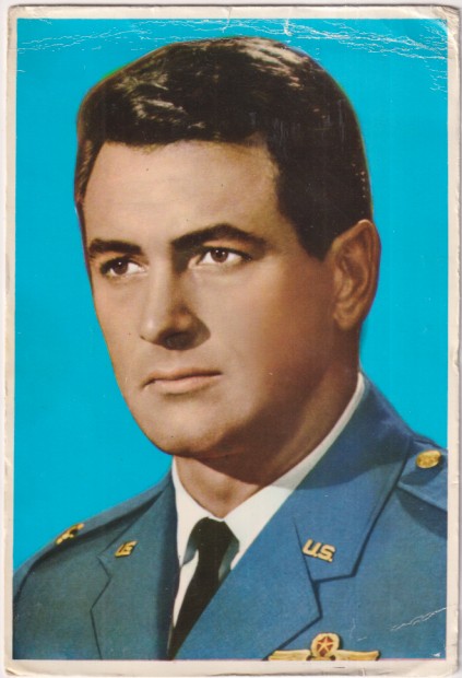 Rock Hudson. Foto-postal. Interpretes del Film 