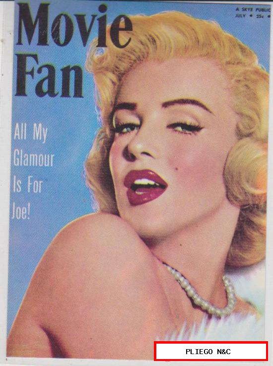 Marilyn Monroe. Postal de 1987