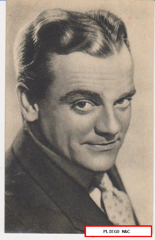 Tarjeta Postal nº 65. James Cagney. Años 40