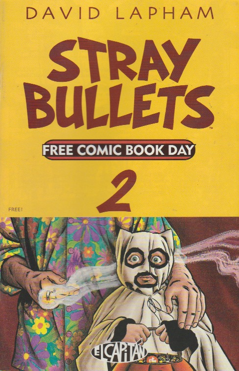 Stray Bullets #2 Free comic book day. El Capitán Books 2002 (EEUU)