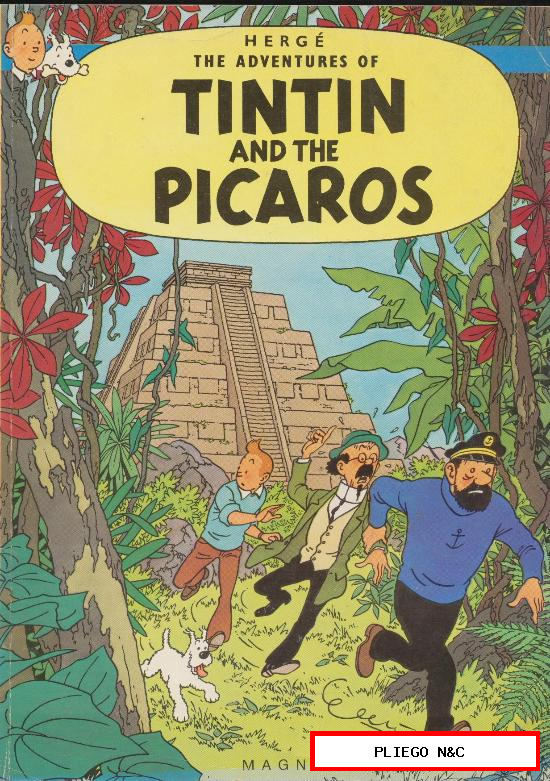 The Adventures of Tintin. Magnet. Edición 1982. Tintin and the Picaros