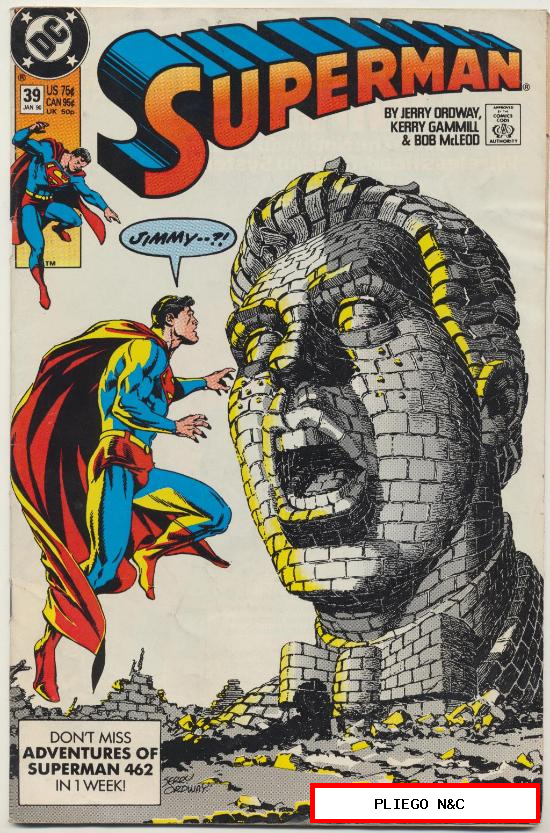 Superman #39. DC 1990 (EEUU)