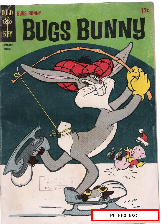 Bugs Bunny. Gold Key. nº 110. Año 1967