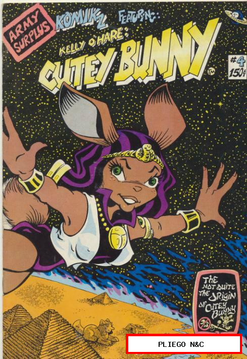 Army Surplus Komikz (Featuring: Cutey Bunny) #4. JQ 1985 (EEUU)