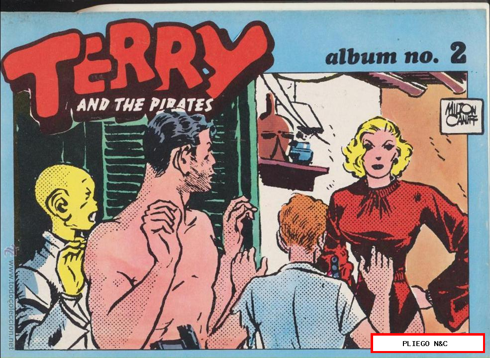 Terry and The Pirates Álbum 52 (21x30) Edición italiana de 1975