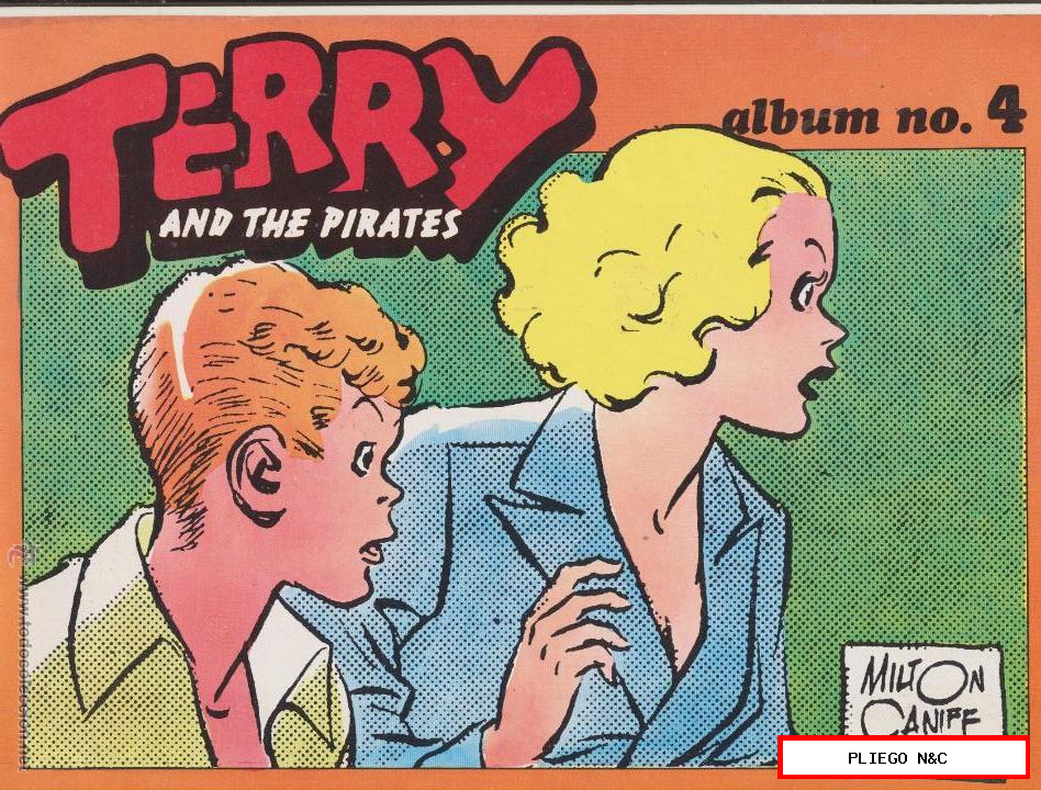 Terry and The Pirates Álbum 4. (21x30) Edición italiana de 1975