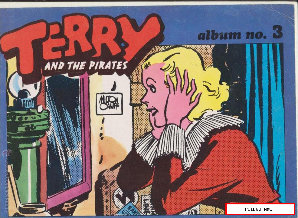 Terry and The Pirates Álbum 3 (21x30) Edición italiana de 1975