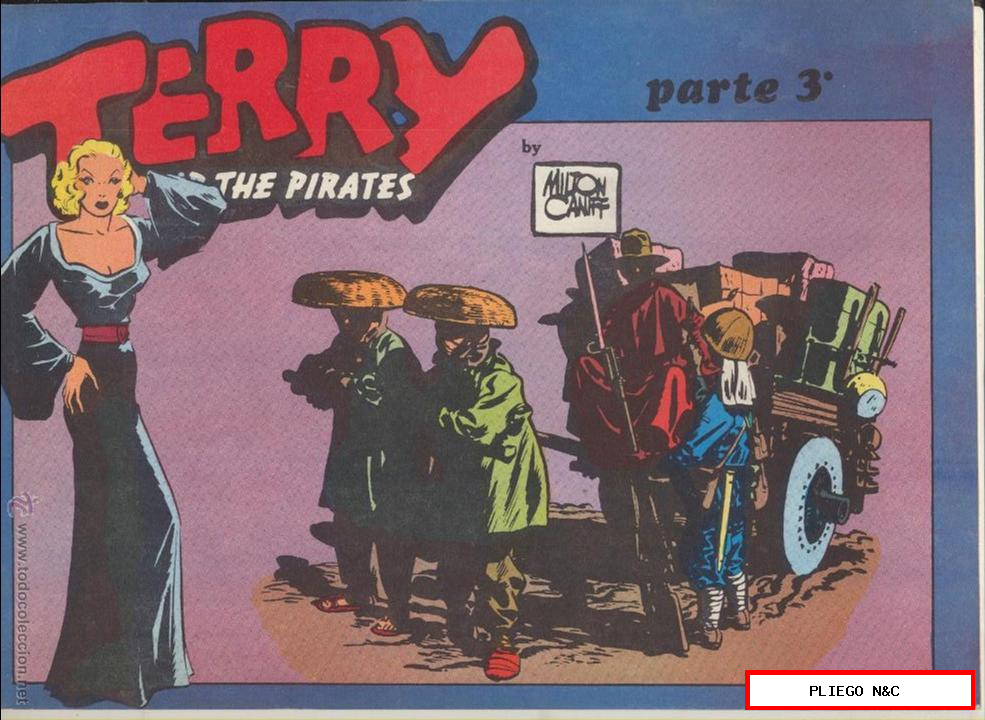 Terry and The Pirates parte 3. (21x30) Edición italiana de 1979