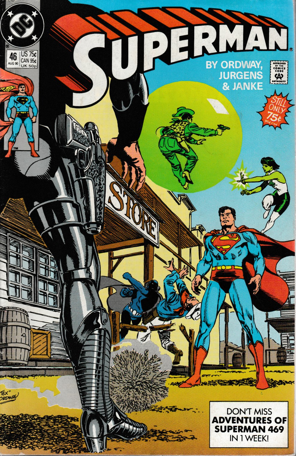 Superman #46. DC 1990 (EEUU)