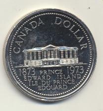 Canadá 1 Dolar 1973 (Prince Edward Island) AE - 31. SC
