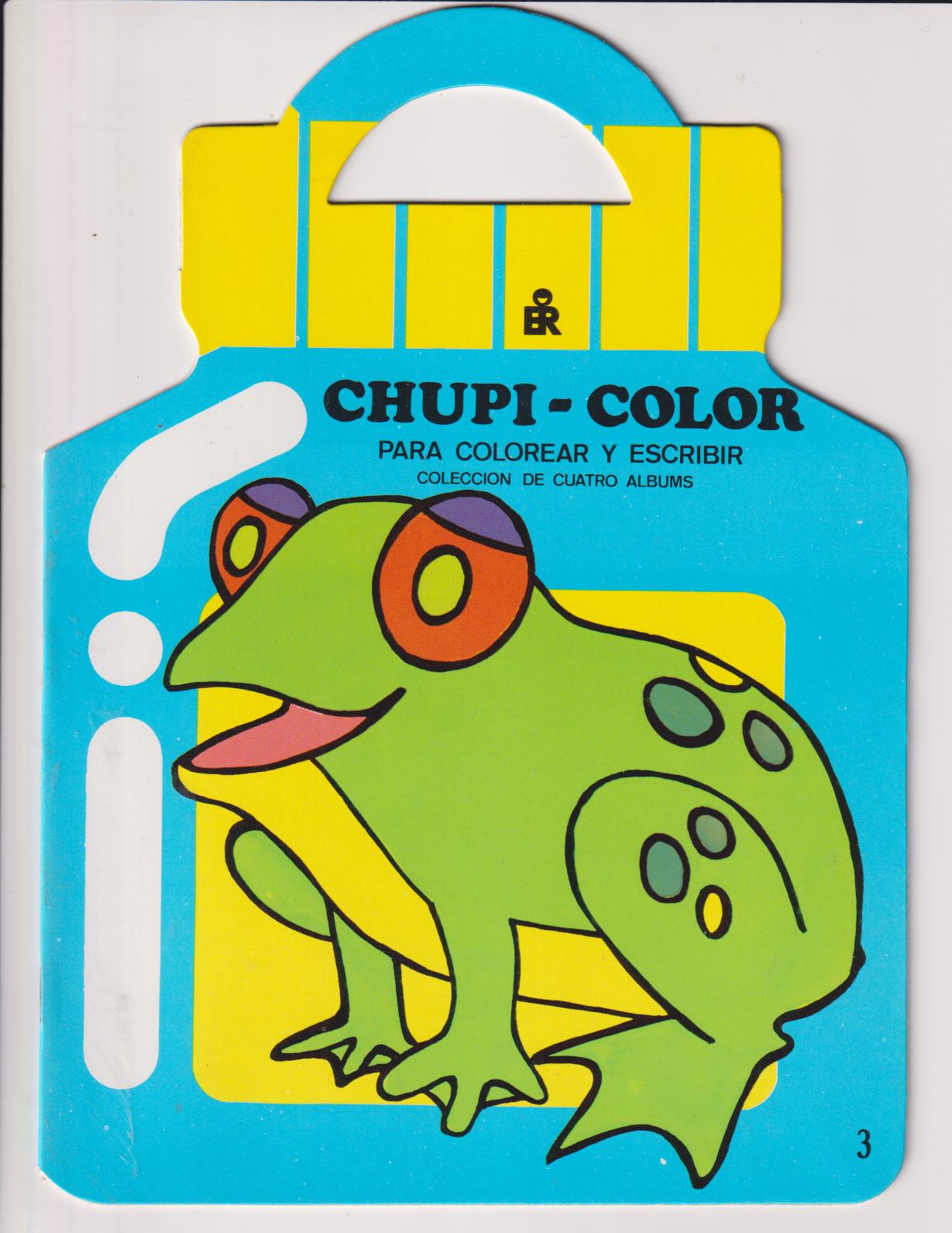 Chupi Color nº 3. Para colorear y Escribir. (26x19) 14 páginas. Fher. SIN USAR
