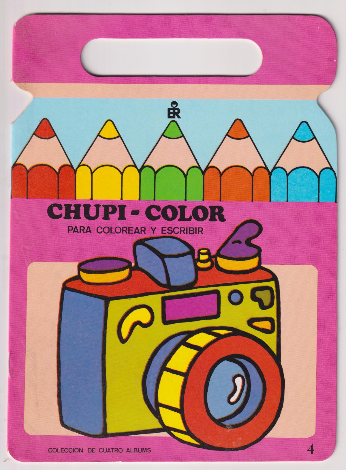 Chupi Color nº 4. Para colorear y Escribir. (26x19) 14 páginas. Fher. SIN USAR