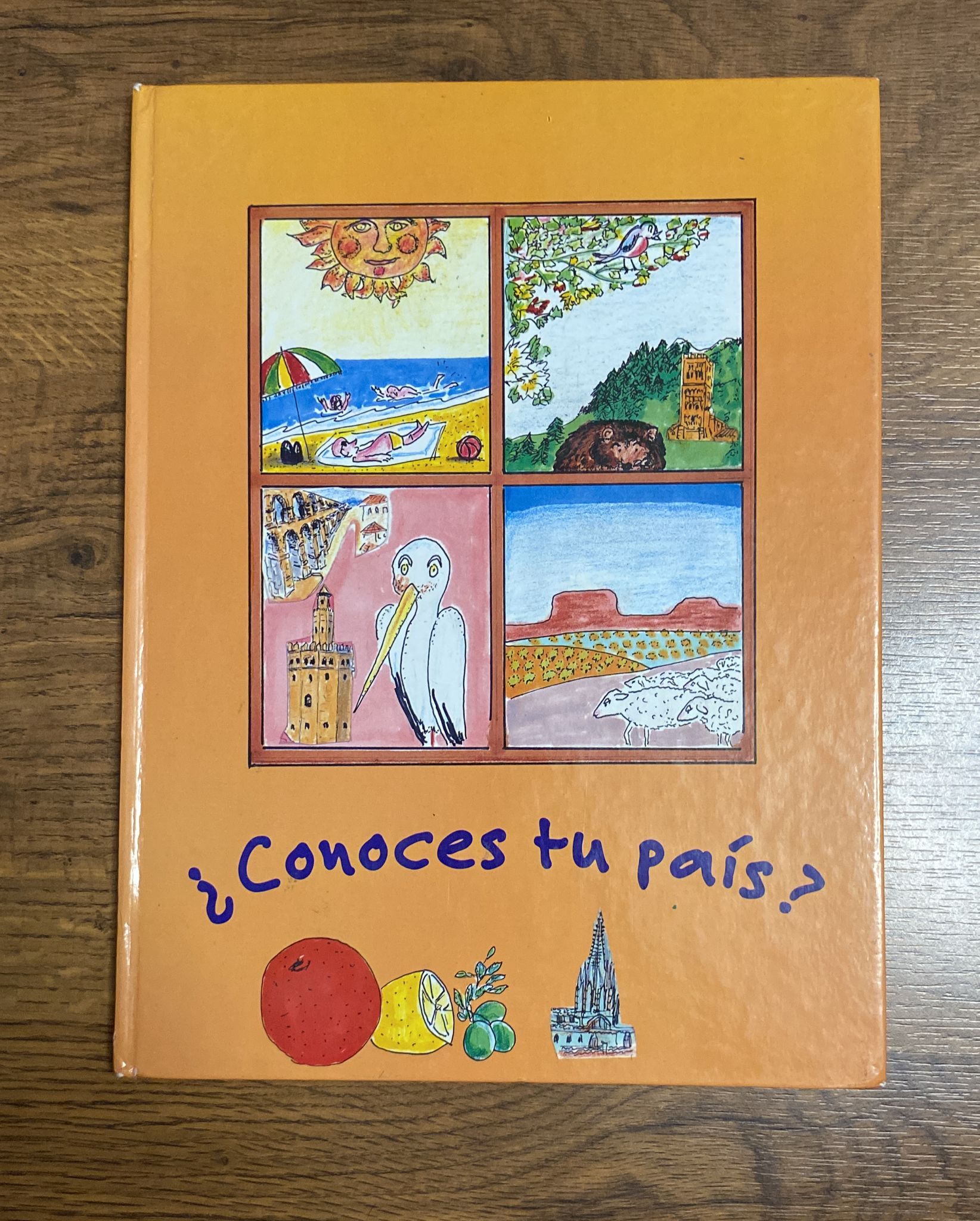 ¿Conoces tu País? Ediciones maspa 1989. (29x22) Tapas duras, 48 páginas con ilustraciones