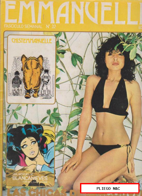 Emmanuelle: Lote de 8 ejemplares: 15, 16, 17, 18, 21, 28, 31 y 32