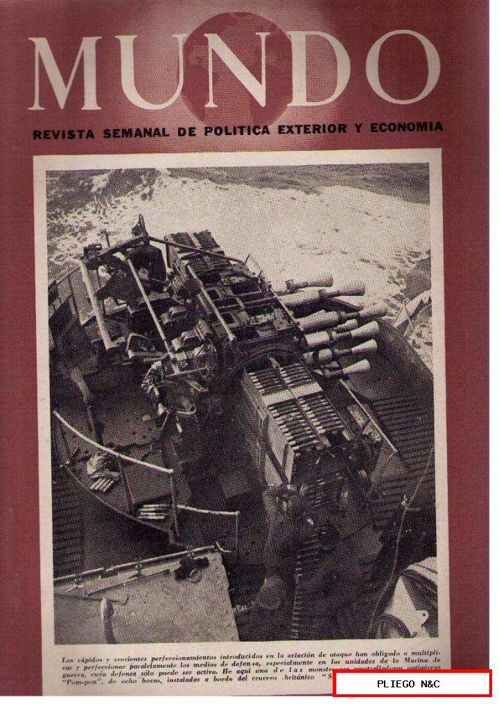 Mundo nº 145. Madrid, 14 febrero 1943