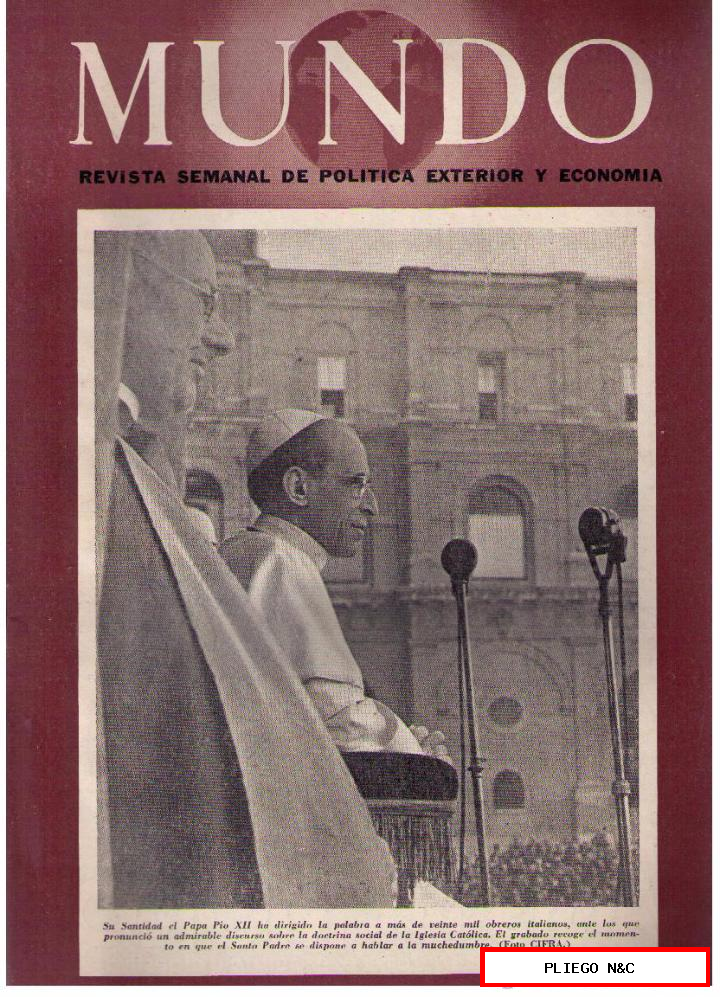 Mundo nº 165. Madrid, 4 julio 1943