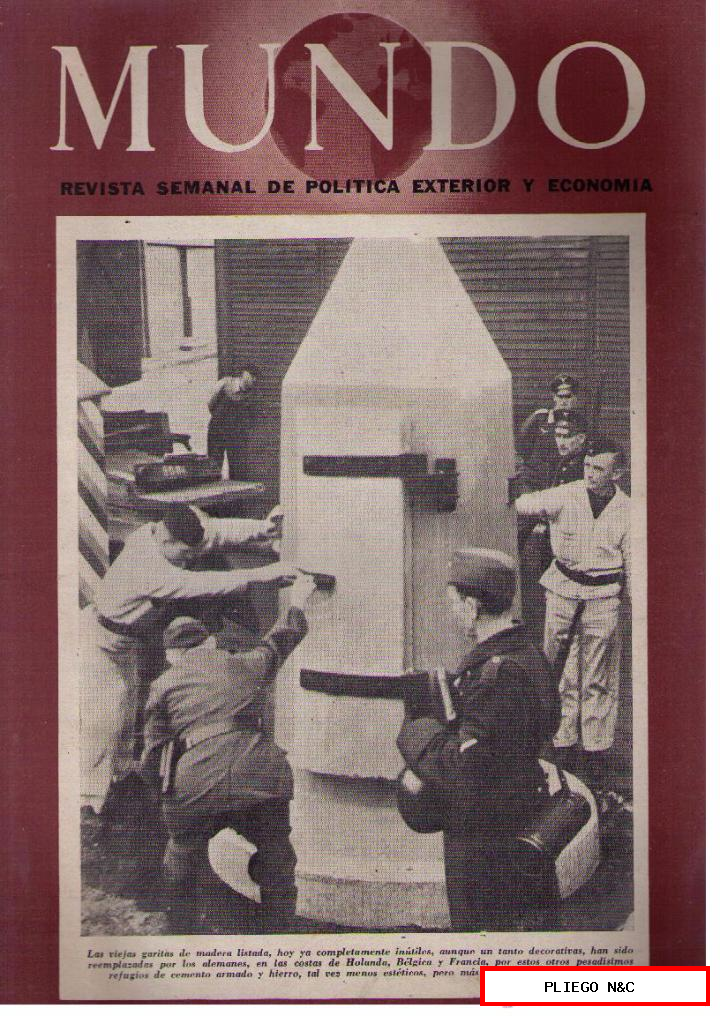 Mundo nº 142. Madrid, 24 enero 1943