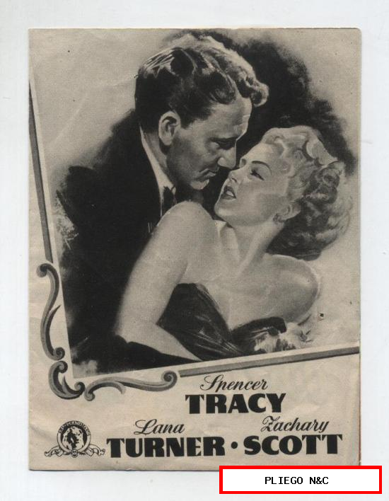 Dos edades del amor. Doble de MGM. Teatro Cervantes 1949