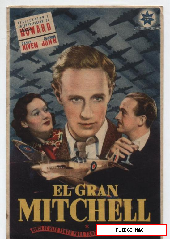 El Gran Mitchell. Sencillo de Estrella Films. Cine Rialto-Sevilla