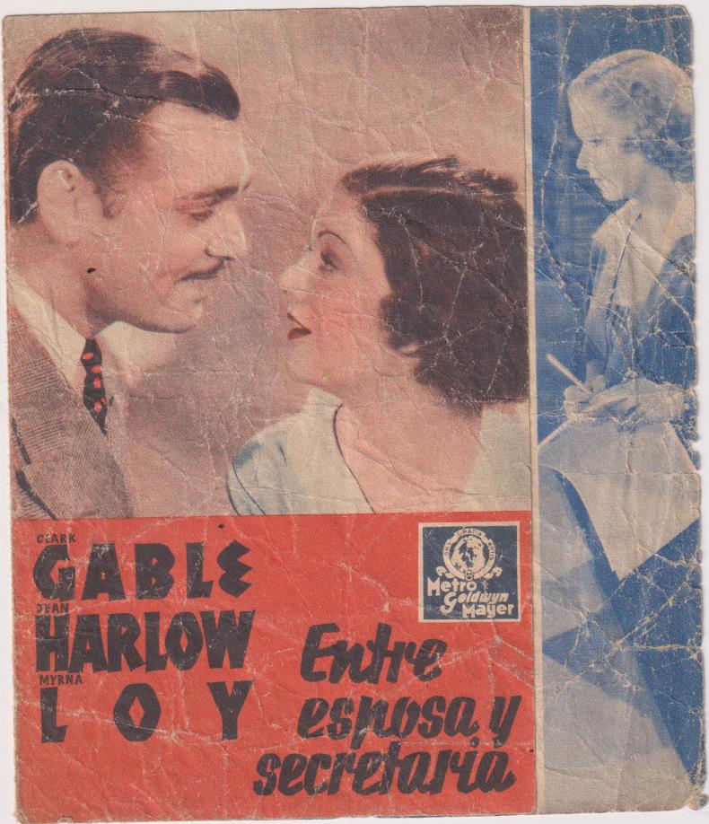 Entre Esposa y Secretaria, Doble de MGM. Cinema Goya