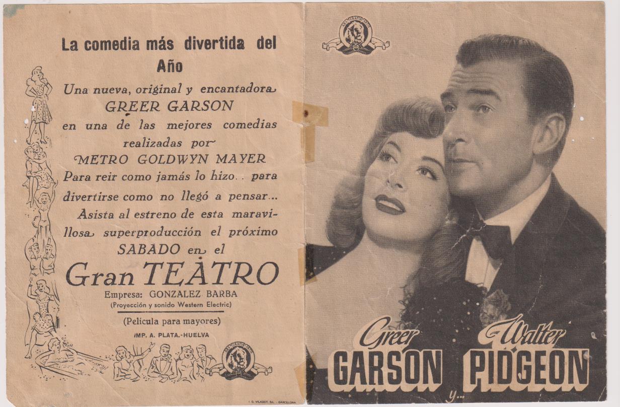 Julia se porta mal. Doble de MGM. Gran Teatro-Huelva