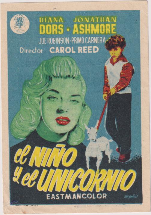El Niño y el unicornio. Sencillo de Procines. Cine Velasco-Astorga