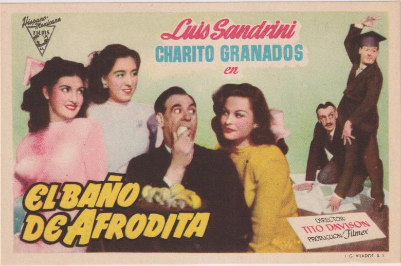 El Baño de Afrodita. Sencillo de Hispano Mexicana Films