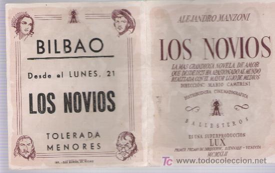 Los Novios. Doble de Ballesteros. Cine Bilbao