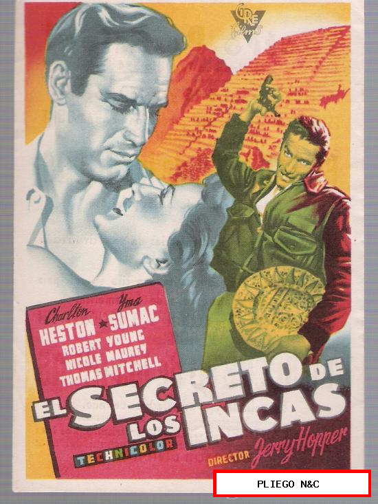 El Secreto de los Incas. Sencillo de Cire Films. Teatro Principal-Úbeda