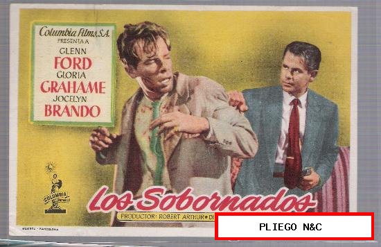 Los Sobornados. Sencillo de Columbia Films. cine Bellavista-Sevilla