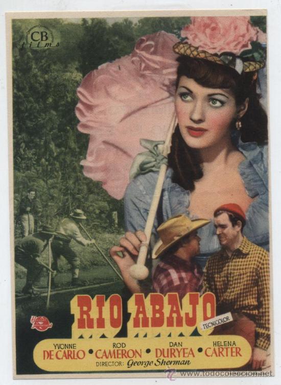 Río Abajo. Sencillo de CB films. Cinema Roxy-Valladolid