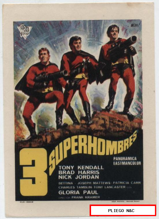 3 Superhombres. Sencillo de Cire Films