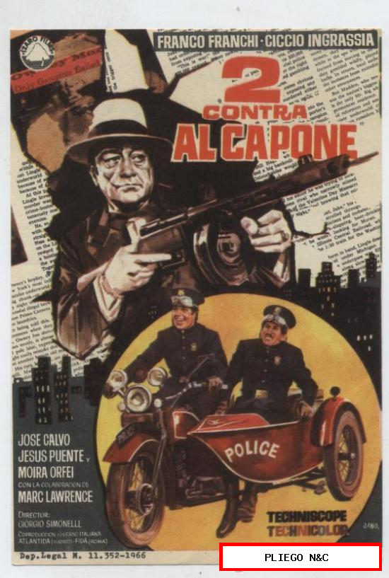 2 contra Al Capone. Sencillo de Izaro films