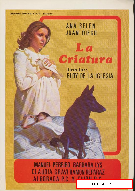 La Criatura. Guía sencilla de Hispano Fox Films